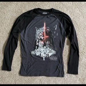 STARWARS Long-sleeved T-shirt Size Small Unisex Nice!!!
